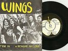 PAUL McCARTNEY  WINGS  Let Em In  Turkey Turkish Edition Unique PS 7