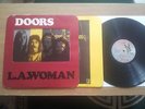 DOORS - L.A. Woman LP UK 1971 Elektra LP Window Sleeve Yellow Inner EX