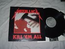 METALLICA Kill 'Em All '83 LP cultic ORIGINAL US MEGAFORCE SILVER 1st press 