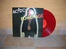 AC/DC - POWERAGE LP  & GREAT COLOURED COLLECTOR'S EDITION 
