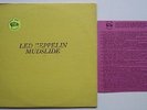 LED ZEPPELIN MUDSLIDE LP BLUE VINYL CATALOGUE INSERT TMOQ