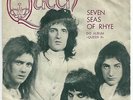 QUEEN - SEVEN SEAS OF RHYE 7/45 PORTUGAL PS 1974 RARE PSYCH UNIQUE PORTUGUESE