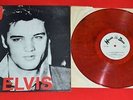 Elvis TV Guide Presents Elvis LP Hound Dawg Records RARE Splash Red Vinyl Mint