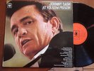 JOHNNY CASH AT FOLSOM PRISON ex++ 1968 first pressing UK VINYL LP