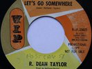 Northern Soul 45 - R. Dean Taylor - Let's Go Somewhere - Poor Girl - VIP mp3 Vg+