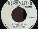 Delroy Wilson - I Want Justice / Low Minded JA orig 7