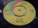 DAVID ESSEX - LOVE STORY RARE 1968 UNI 45
