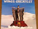 PAUL MCCARTNEY WINGS GREATEST ORIGINAL LP FIRST PRESSING WITH POSTER