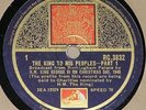 KING GEORGE VI 1948 SPEECH CHRISTMAS KING TO PEOPLE HMV NM 78RPM RECORDS  RC3832