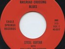 Rare Steel Guitar Instrumental 45- Willard Feldman - Lazy Railroad Crossing - M-