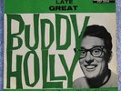 Buddy Holly  - The Late Great Buddy Holly -  UK Picture Sleeve PS 7