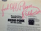 AUTOGRAPHED Redd Foxx On The Loose LP