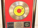 Rolling Stones, Emotional Rescue, platin Schallplatte, Record, Award, goldene