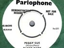 Rusty York -- Peggy Sue /Shake 'em up baby  demo only release