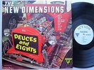 the NEW DIMENSIONS Deuces and Eights ORIGINAL 1963 Surf Hot Rod LP cc