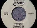 La Fantastica-  1970's NYC Salsa 45 RPM on Ghetto Records.