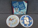 VOGUE PICTURE DISC BOX SET OF 2 STUDY IN BLUE THE HOUR OF CHARM R725/ R726 10”