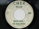 THE FOUR FROLIC Frolic CHEX Detroit Mod Organ Soul R&B Instro 45 HEAR