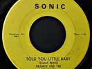 45RPM ROCK-A-BILLY FRANKIE AND THE TEENTONES SONIC 4502