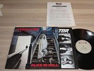 ANNIHILATOR TEST PRESSING LP - ALICE IN HELL / 1989 ROADRUNNER in MINT - RARE