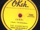78-DOO-WOP-SCHOOLBOYS-CAROL/PEARL on OKEH-RARE and NICE