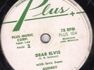 78-ROCK-ELVIS CUT-IN-AUDREY-DEAR ELVIS PAGE 1&2. CLASSIC