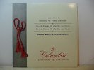 33CX 1359 Schubert Sonatina No.1 & No.2 MARTZY / ANTONIETTI Ed.1 NM