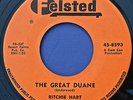 RITCHIE HART 45 The Great Duane FELSTED 8593  VG+ ORIGINAL 1959  Rockabilly