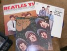 THE BEATLES  ' VI, RUBBER SOUL, YESTERDAY ' SET OF 3 CAPITOL rec  NEAR MINT LP's