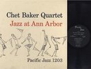 CHET BAKER QUARTET - JAZZ AT ANN AROBOR - JAZZ LP