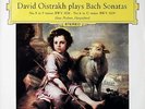 DAVID OISTRACH / Bach Violin Sonatas No 5 & 6 / DGG Large Tulip SLPM 138 677
