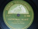 JAZZ 78 rpm RECORD Gramofono O. BENNIE MOTEN´S KANSAS CITY / O. TINY PARHAM