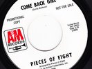 NORTHERN SOUL 45 RPM -  PIECES OF EIGHT on A&M RECORDS