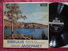 SXL 6095 wbg ED1, UK, SIBELIUS: Symphony No. 4, Tapiola, ANSERMET, OSR