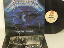 METALLICA - RIDE THE LIGHTNING 1984 vinyl LP MUSIC FOR NATIONS MFN 27 + in sl