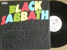 BLACK SABBATH MASTER OF REALITY LP BRAZIL UNIQUE COLOURED COVER RARE PRESS 1976