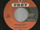 NORTHERN SOUL MOD POPCORN- BARBARA DANE-- IM ON MY WAY  -HEAR BOTH- 1960 TREY