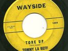 Rockabilly 45-Tommy La Beff (Sleepy LaBeef)-Tore Up b/w Lonely-Wayside 1054