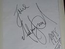 MICHAEL JACKSON SIGNED AUTOGRAPH FIRMA AUTOGRAFO CERTIFICATE 1998 SMILE RARE