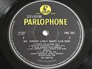 BEATLES Sgt Peppers Lonely Hearts LP Mono Parl SUMMER 1969  NO ‘Sold in UK’ text