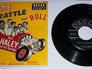 Bill Haley and His Comets Shake Rattle Roll 45+PS,1954 EP Decca ED 2168, EX