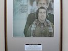 SIMON & GARFUNKEL BRIDGE OVER TROUBLED WATER ORIGINAL FRAMED ALBUM COVER ARTWORK