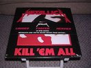 METALLICA - KILL 'EM ALL LTD 45rpm DBL LP MINT/BRAND NEW/SEALED