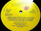 ROLLING STONES Emotional Rescue 1980 UK 1st PRESS w/POSTER Nr MINT