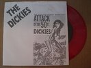 The DICKIES  ATTACK OF THE 50 FT. DICKIES  RED VINYL  RARE 7