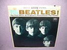 MEET THE BEATLES Record Album LP ST-2047 1st Edition #3 Blue Sleeve