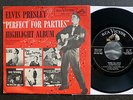 EP  Elvis Presley - Perfect For Parties - US RCA Promo