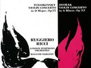 RUGGIERO RICCI / Tchaikovsky Violin Concerto / London-Decca WBG BB CS 6215 1E/3E