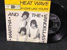 MARTHA AND THE VANDELLAS Heat wave Dutch PS Tamla Motown Soul 45