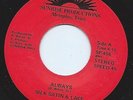 Modern Soul 45 Silk Satin & Lace ' Always' Sunrise Productions Hear